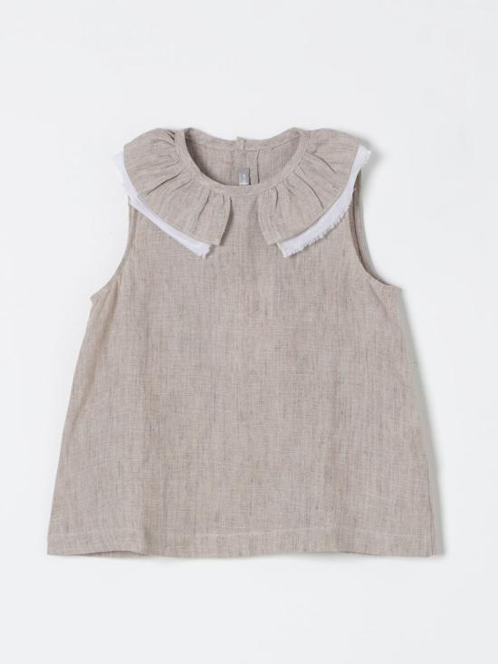 24SS [키즈] 일 구포 블라우스 CA027L0015 147 Beige - IL GUFO