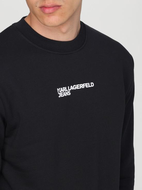  칼라거펠트 긴팔 티셔츠 241D1807 101 Black - KARL LAGERFELD