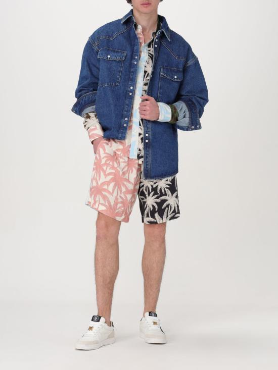 25FW 팜앤젤스 데님 셔츠 PMYD023R24DEN002 4001 Denim - PALM ANGELS