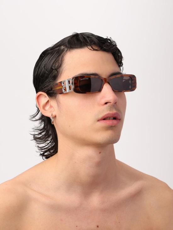  발렌시아가 선글라스 621643T0039 7703 Brown - BALENCIAGA