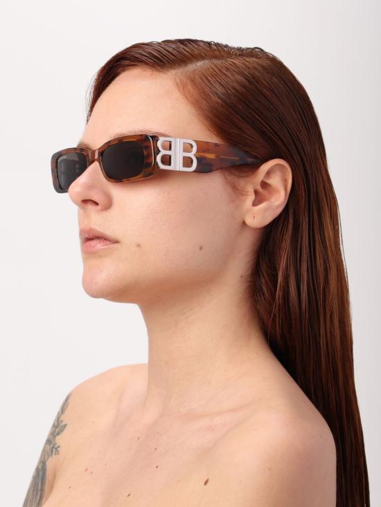  발렌시아가 선글라스 621643T0039 7703 Brown - BALENCIAGA