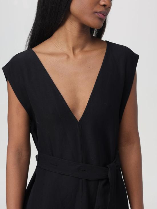 25FW 파비아나 필리피 롱 원피스 ABD274F138D544 825 Black - FABIANA FILIPPI