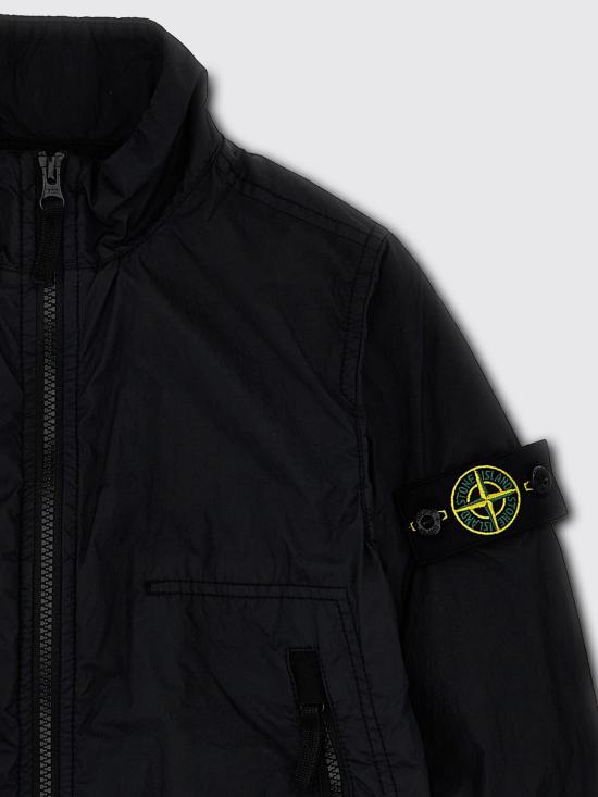  [키즈] 스톤 아일랜드 캐주얼 자켓 40333 V0029 Black - STONE ISLAND