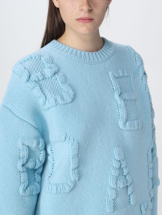  보테가베네타 스웨터 707883V26T0 8955 Sky - BOTTEGA VENETA