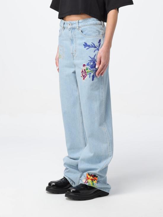  겐조 데님 팬츠 FE52DP2226B4 DT Stone Washed - KENZO