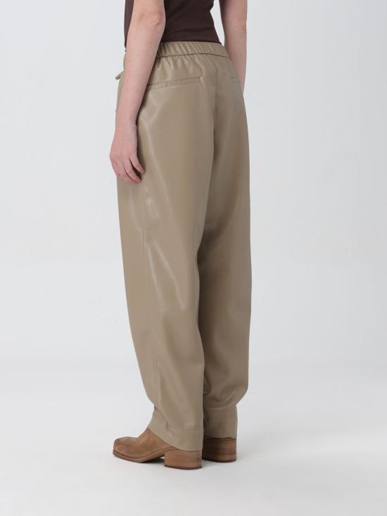  나누슈카 스트레이트 팬츠 NM24RSPA00879 ASHY TAUPE Coffee - NANUSHKA