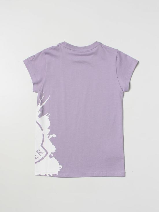 [키즈] 몽클레어 티셔츠 8C00007899WA 61A Violet - MONCLER