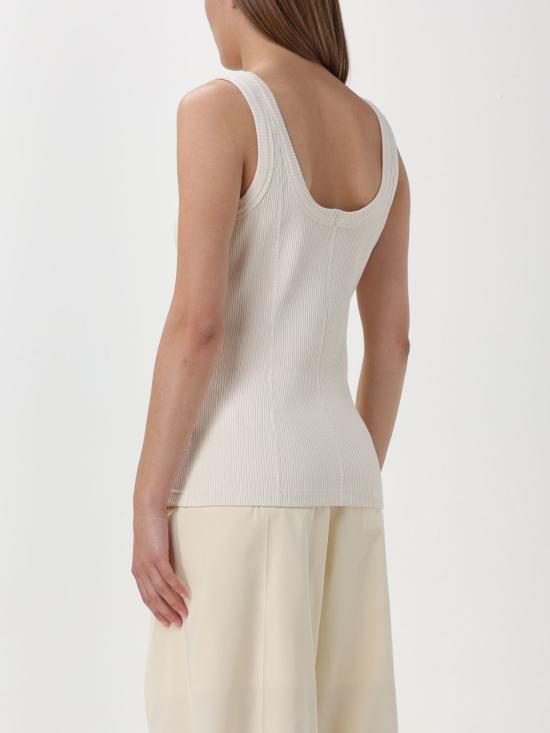  보테가베네타 민소매 티셔츠 779198V3Z60 9028 Yellow Cream - BOTTEGA VENETA