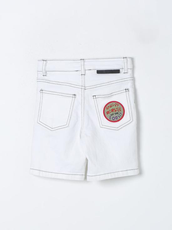  [키즈] 스텔라 맥카트니 쇼츠/버뮤다 TU6R39Z0156 101 Yellow Cream - STELLA MCCARTNEY