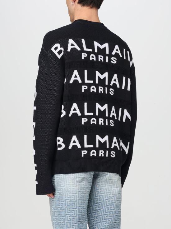 발망 스웨터 CH1KE010KE07 EAB Black - BALMAIN