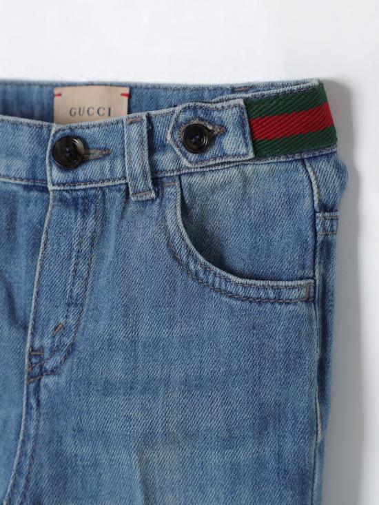 25FW [키즈] 구찌 진 770083XDCRW 4447 Denim - GUCCI