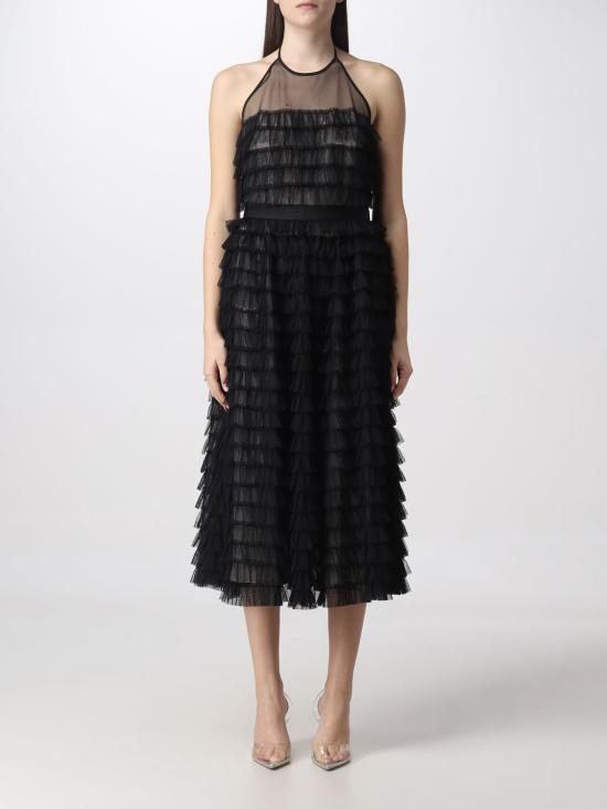  핑코 미디 원피스 100485A0M6 ZN2 Black