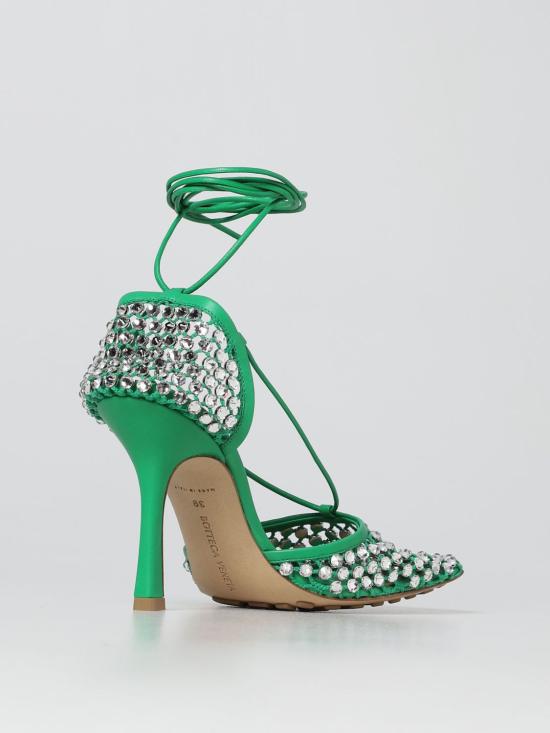  보테가베네타 힐/펌프스 667206V0GU1 3750 Green - BOTTEGA VENETA