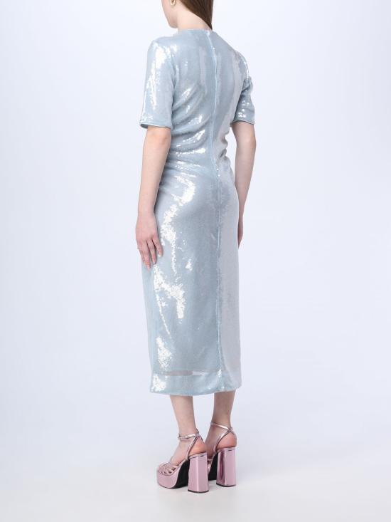  가니 롱 원피스 F7960 495 Ice - GANNI