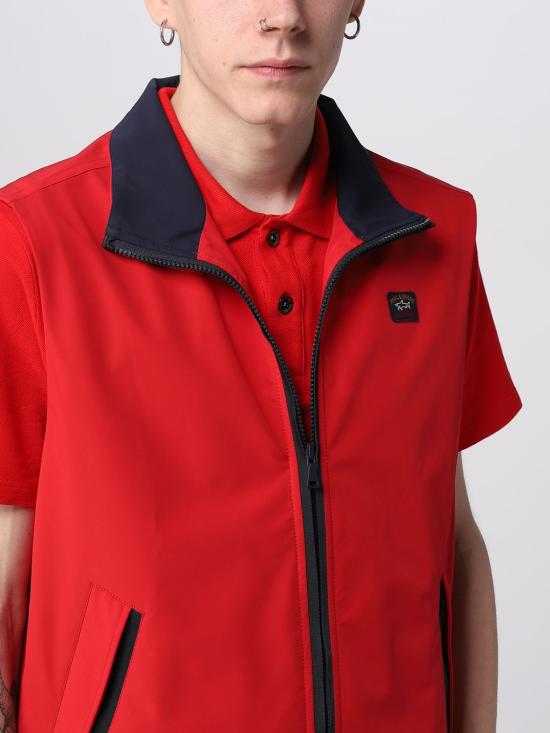  폴앤샤크 베스트 22412001 577 Red - PAUL & SHARK