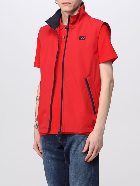  폴앤샤크 베스트 22412001 577 Red - PAUL & SHARK