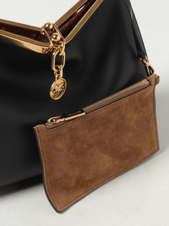 25FW 에트로 숄더백 WP1B0002AU022 N0000 Black - ETRO