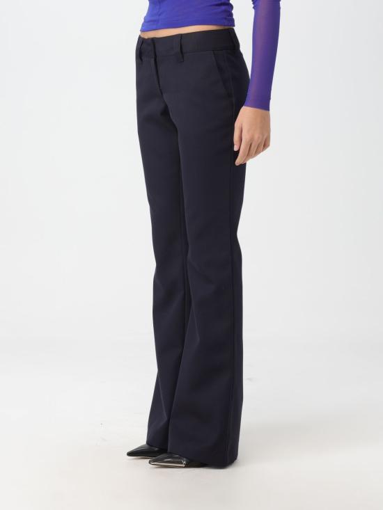 25FW 팜앤젤스 스트레이트 팬츠 PWCA119F23FAB001 4610 Navy - PALM ANGELS