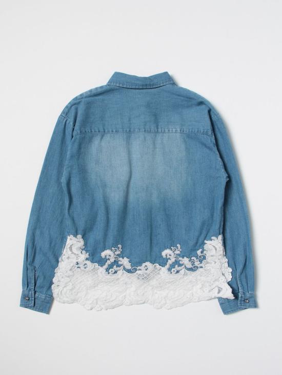  [키즈] 에르마노 설비노 데님 셔츠 SFCA040CDF020BS002 4006 Denim - ERMANNO SCERVINO