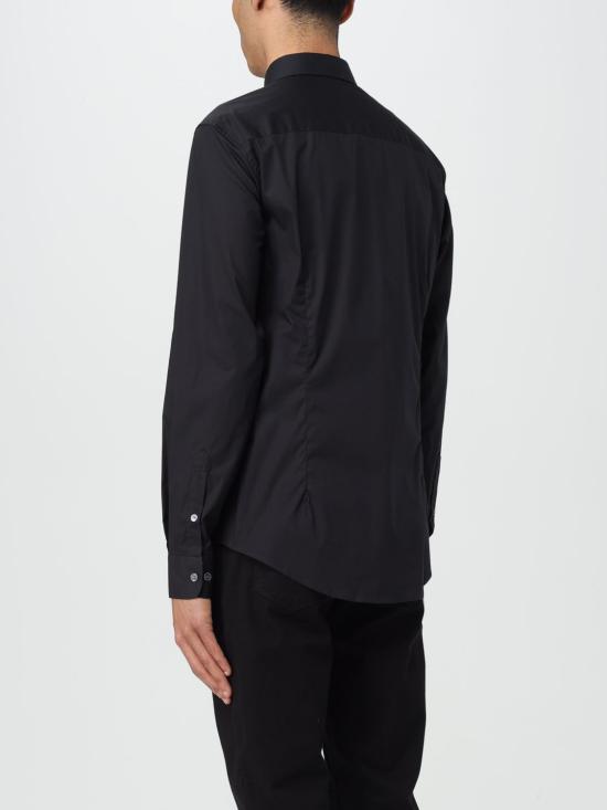 25FW 엠포리오 아르마니 긴팔 셔츠 8N1C091NI9Z 0999 Black - EMPORIO ARMANI