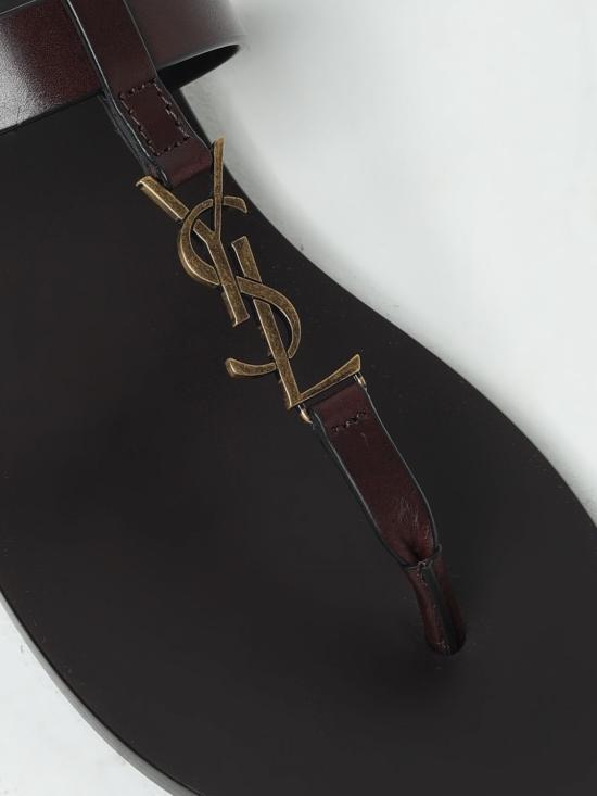 25FW 생로랑 뮬/슬리퍼 775806DWETT 2023 Dark - SAINT LAURENT