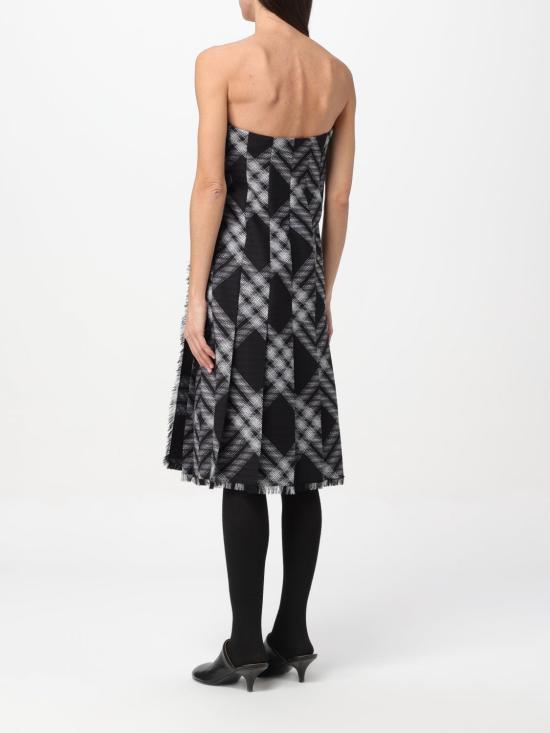 25FW 버버리 미디 원피스 8083033 Black - BURBERRY