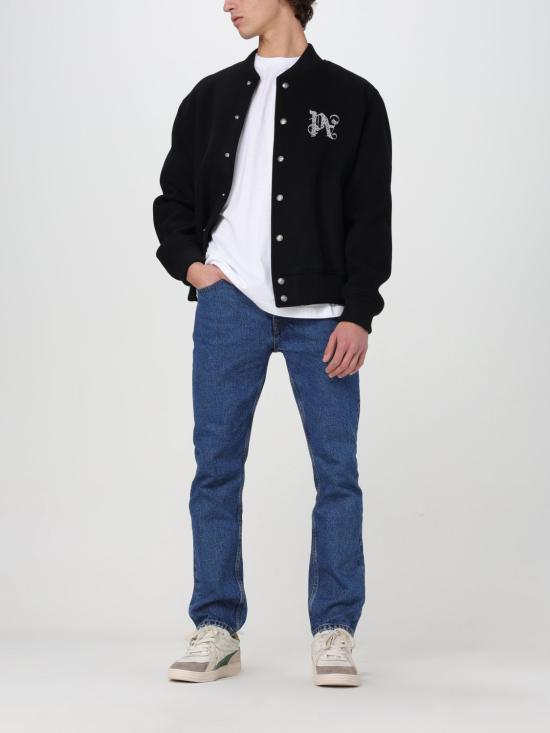 25FW 팜앤젤스 데님 팬츠 PMYA039R24DEN001 4010 Gnawed Blue - PALM ANGELS