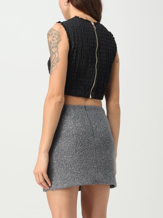  파투 민소매 티셔츠 TO0370011 999B Black - PATOU