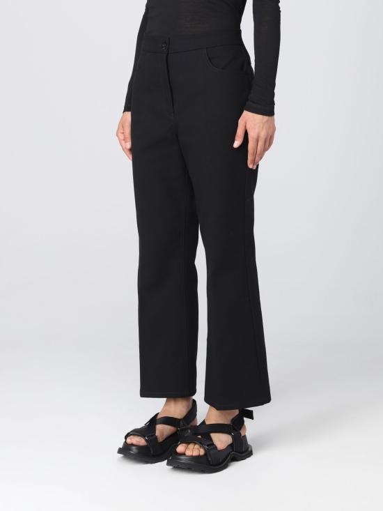 25FW 질샌더 스트레이트 팬츠 J02KA0120J45020 001 Black - JIL SANDER