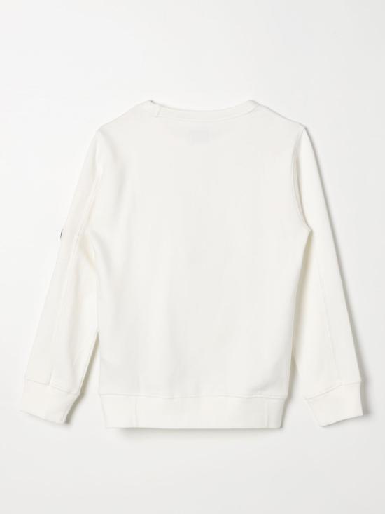 25FW [키즈] 씨피 컴퍼니 풀오버 CUF00CLCA69 10135 White - C.P. COMPANY