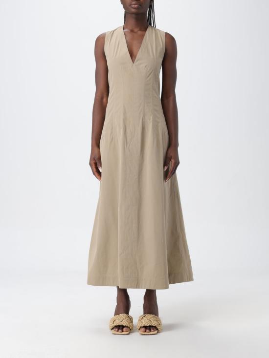  보테가베네타 롱 원피스 785703VA5Y0 9733 Sand