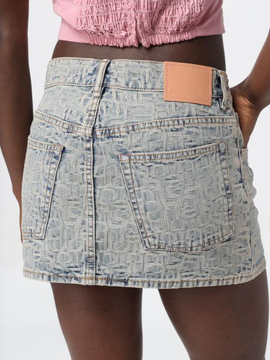  아크네 스튜디오 숏 스커트 AF0425 BUF Blue - ACNE STUDIOS