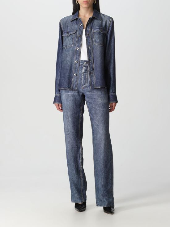  보테가베네타 데님 팬츠 735547V30K0 3399 Blue - BOTTEGA VENETA