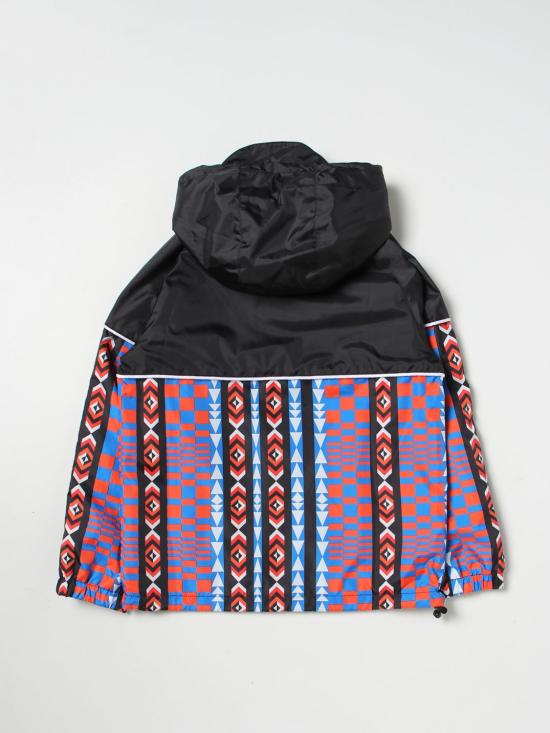  [키즈] 마르셀로 불론 캐주얼 자켓 CBVL001S23FAB001 1084 Black - MARCELO BURLON