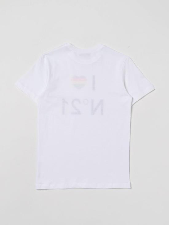  [키즈] 누메로벤투노 티셔츠 N21822N0199 0N100 White - N°21