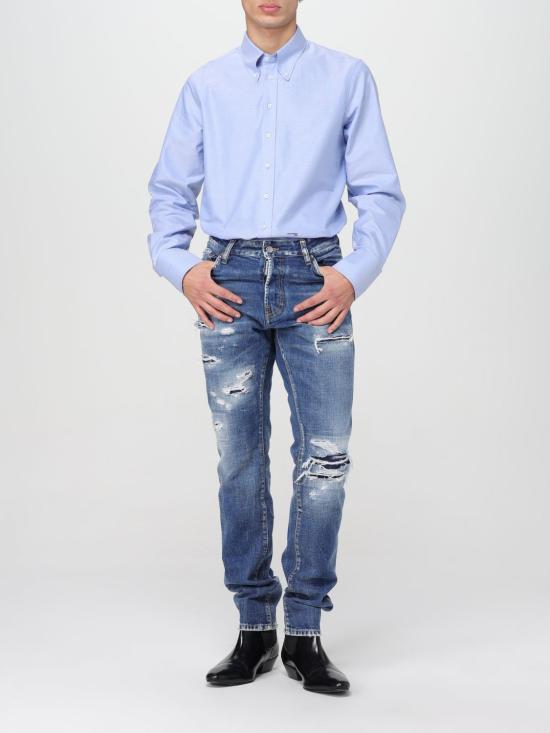  디스퀘어드2 데님 팬츠 S74LB1436S30309 470 Denim - DSQUARED2
