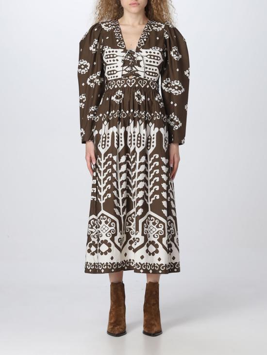  씨뉴욕 롱 원피스 RS23 123 BROWN Brown