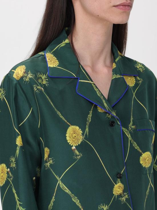  버버리 블라우스 8082988 Green - BURBERRY