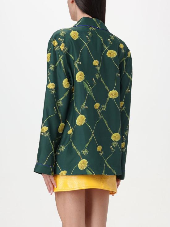  버버리 블라우스 8082988 Green - BURBERRY