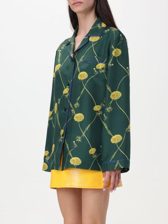  버버리 블라우스 8082988 Green - BURBERRY