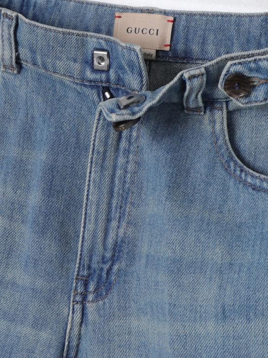 25FW [키즈] 구찌 진 759866XDCRW 4447 Denim - GUCCI