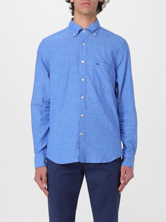  엑스씨 긴팔 셔츠 LP64B6311T GH966 05 Gnawed Blue