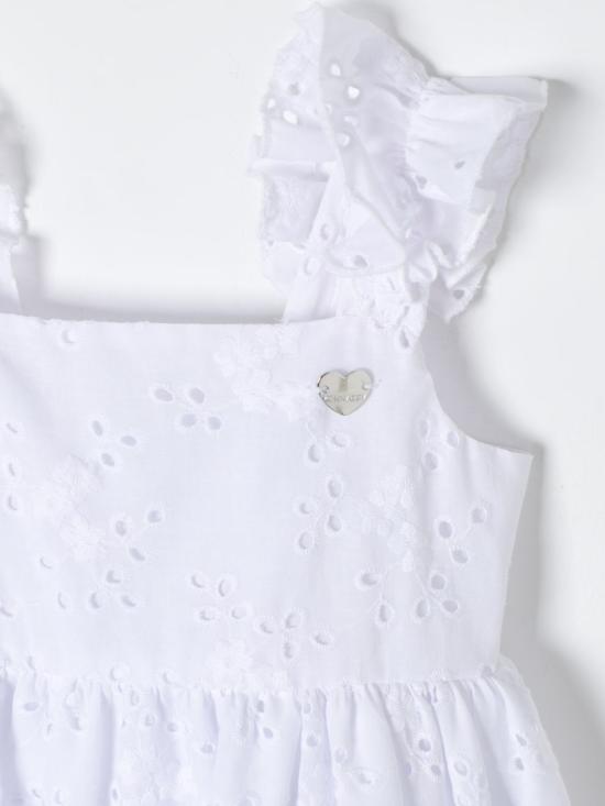 25FW [키즈] 모나리자 원피스 11C9183941 0099 White - MONNALISA