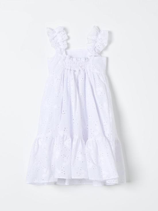 25FW [키즈] 모나리자 원피스 11C9183941 0099 White - MONNALISA