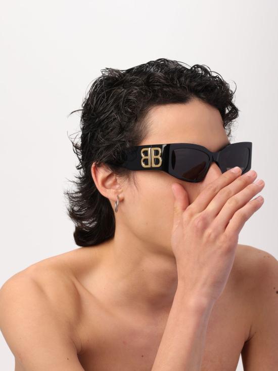  발렌시아가 선글라스 773492T0039 1000 Black - BALENCIAGA