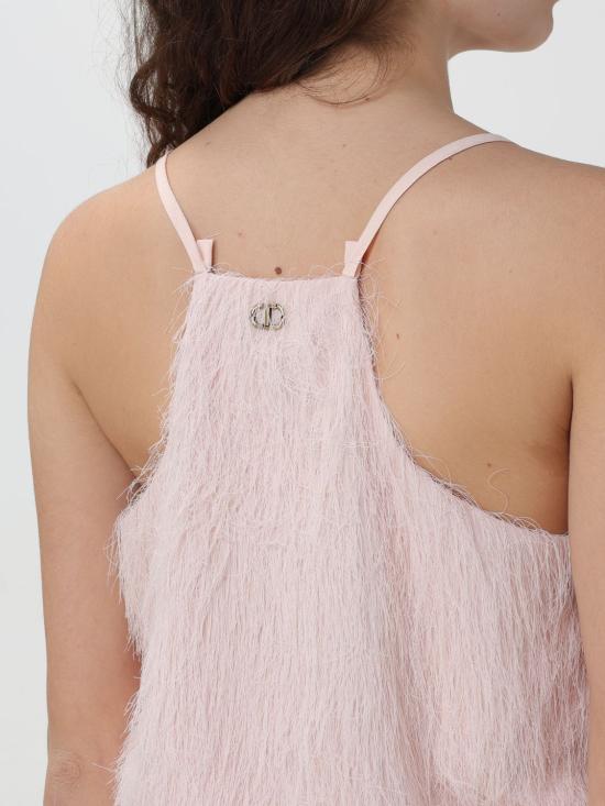  트윈세트 민소매 티셔츠 241TP2434 00178 Pink - TWINSET