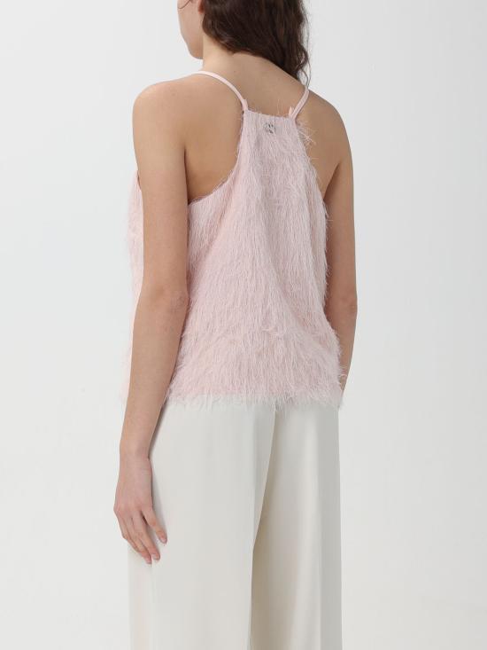  트윈세트 민소매 티셔츠 241TP2434 00178 Pink - TWINSET