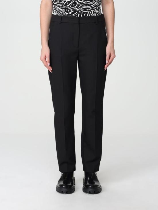 25FW 위켄드막스마라 스트레이트 팬츠 2351360539600 008 Black