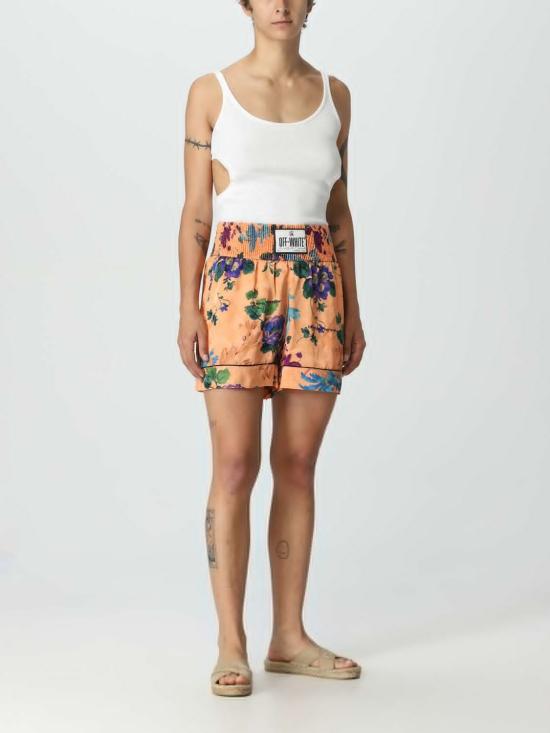  오프화이트 숏팬츠 OWCB051S23FAB003 2184 Peach - OFF WHITE