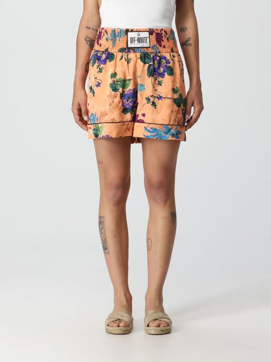  오프화이트 숏팬츠 OWCB051S23FAB003 2184 Peach